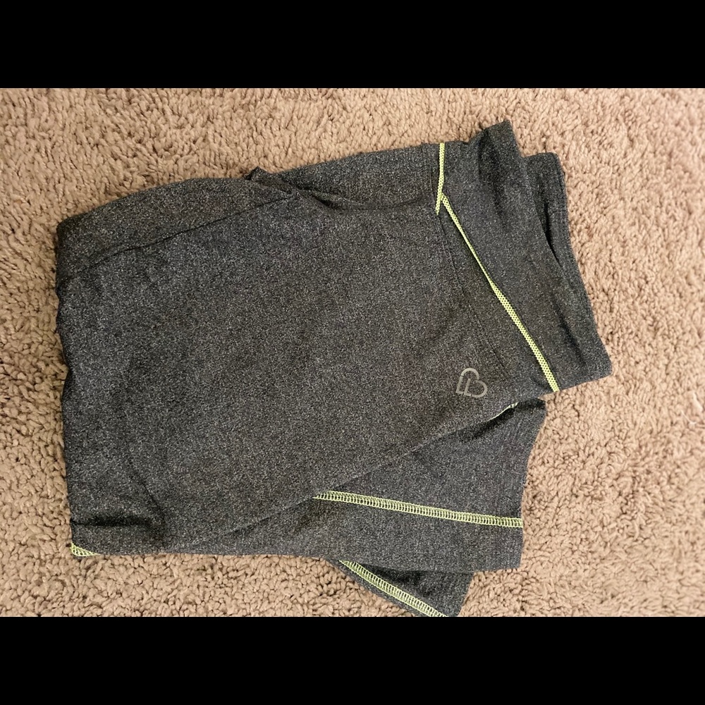 Grey Ankle Leggings